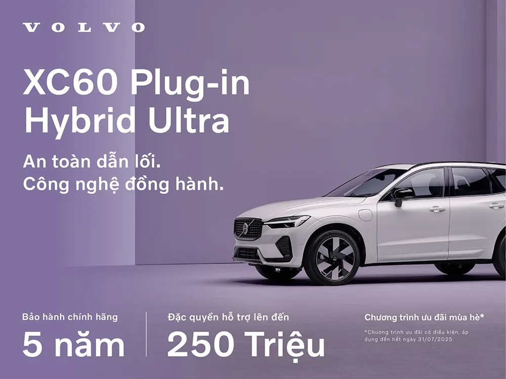 Ưu đãi mua xe Volvo tháng 07/2025
