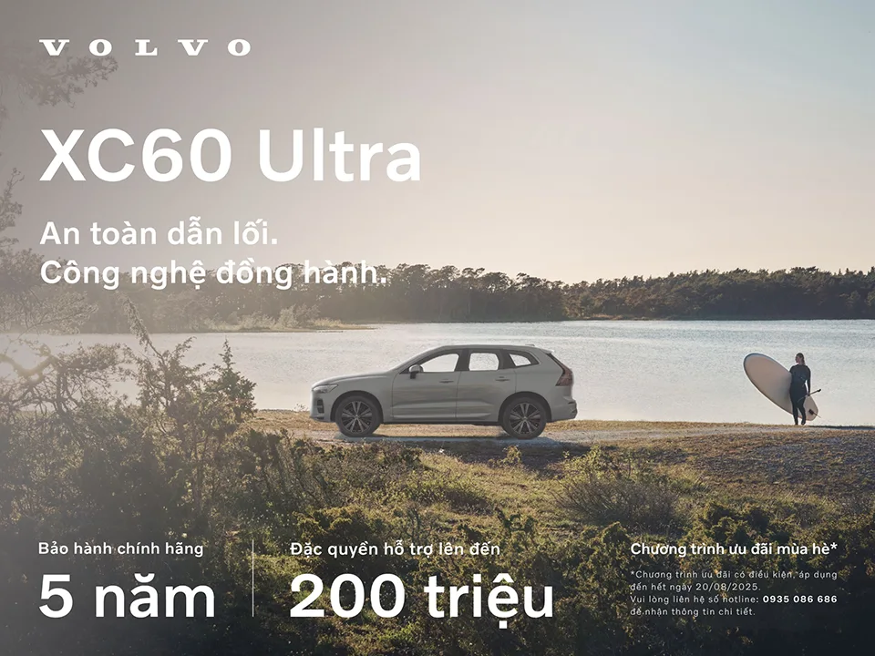Ưu đãi mua xe Volvo tháng 08/2025