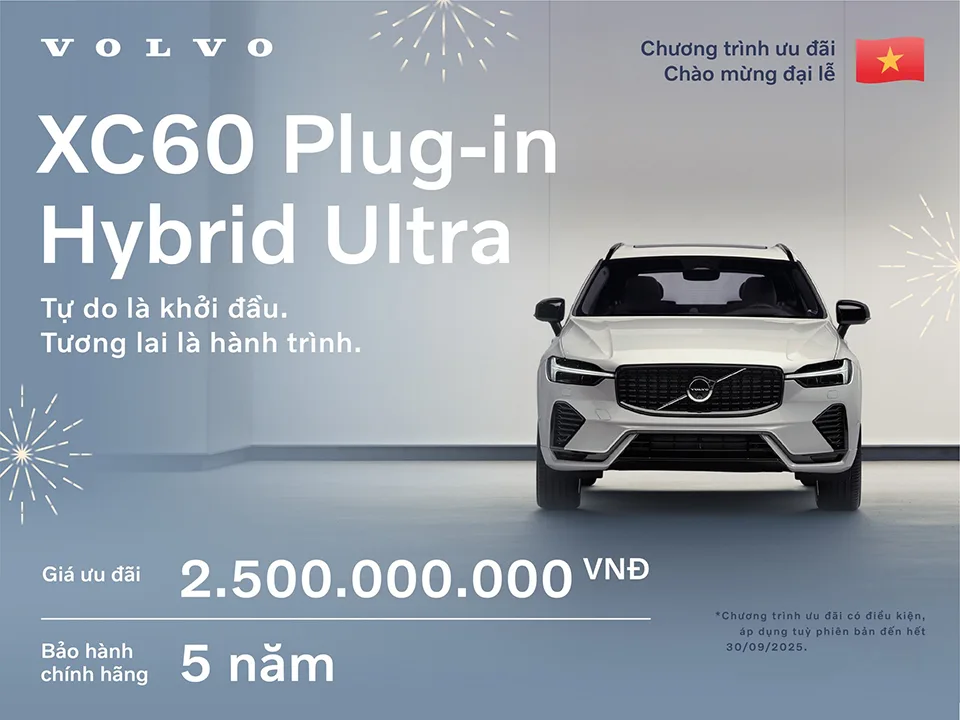 Ưu đãi mua xe Volvo tháng 09/2025